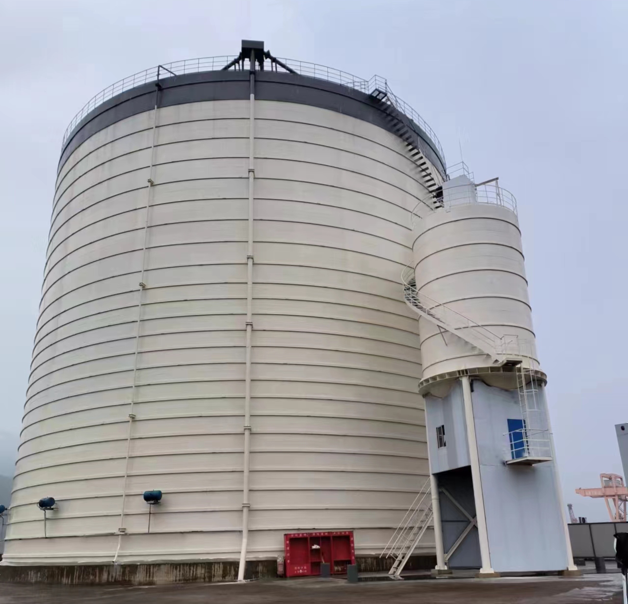 五河10万吨水泥钢板库