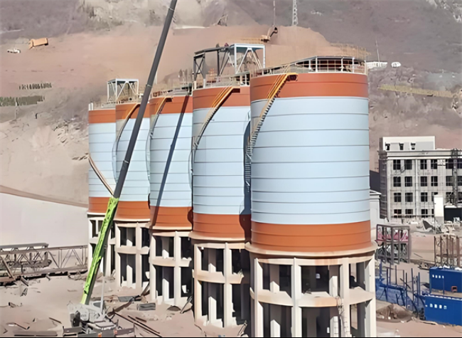 五河高架钢板仓